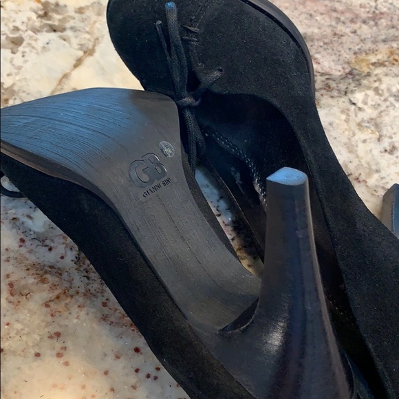 GIANNI BINI Suede Heels 7M - Picture 5 of 6